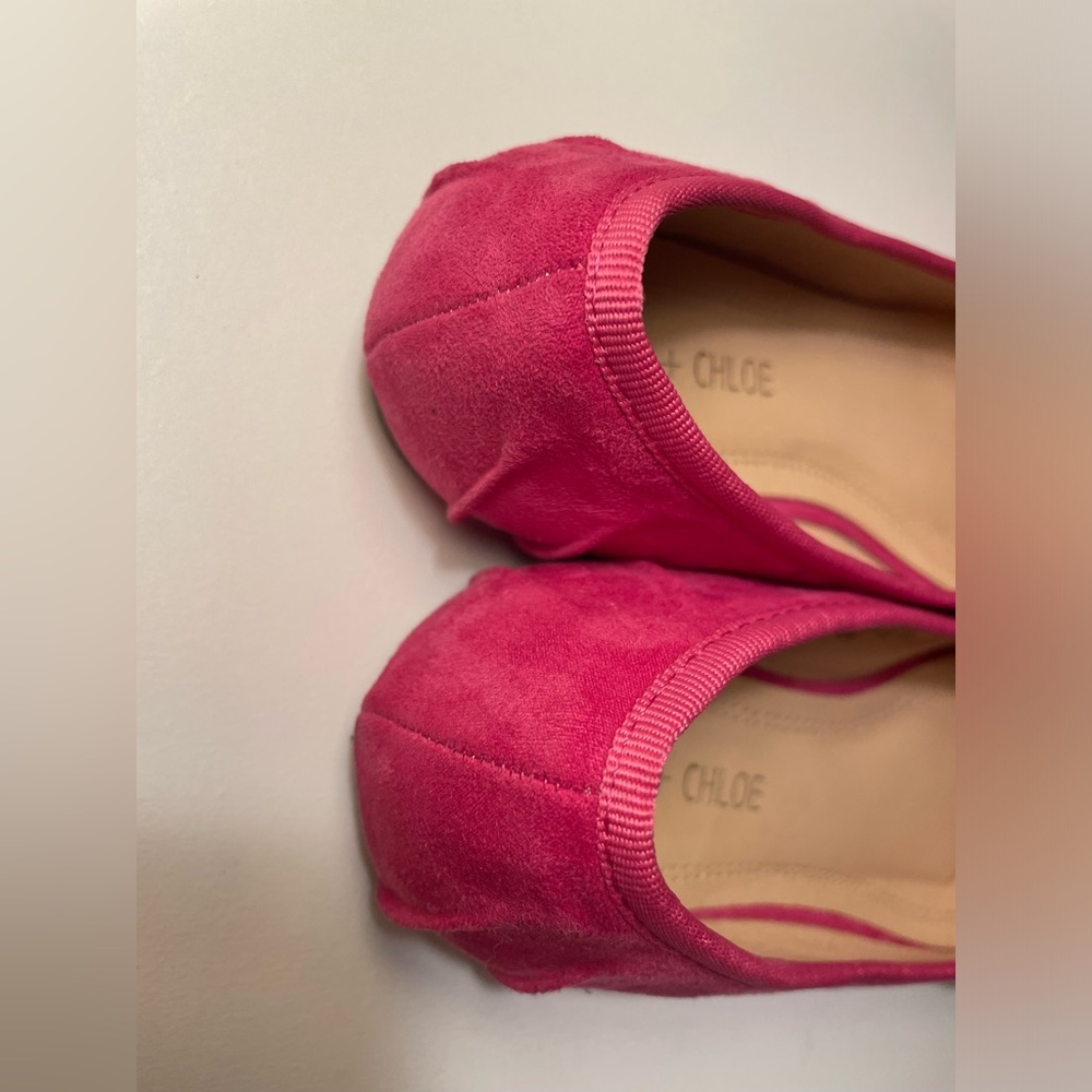 VICI Case & Chloe rhinestone faux shade ballet flats - Picture 7 of 7